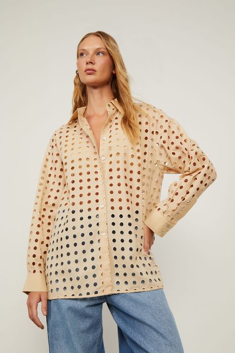 Camisa De Laise Nude Marzipan Nude Marzipan - 38