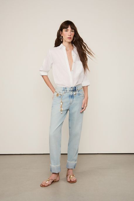 Calça Jeans Flashback Claro Jeans Claro - 34