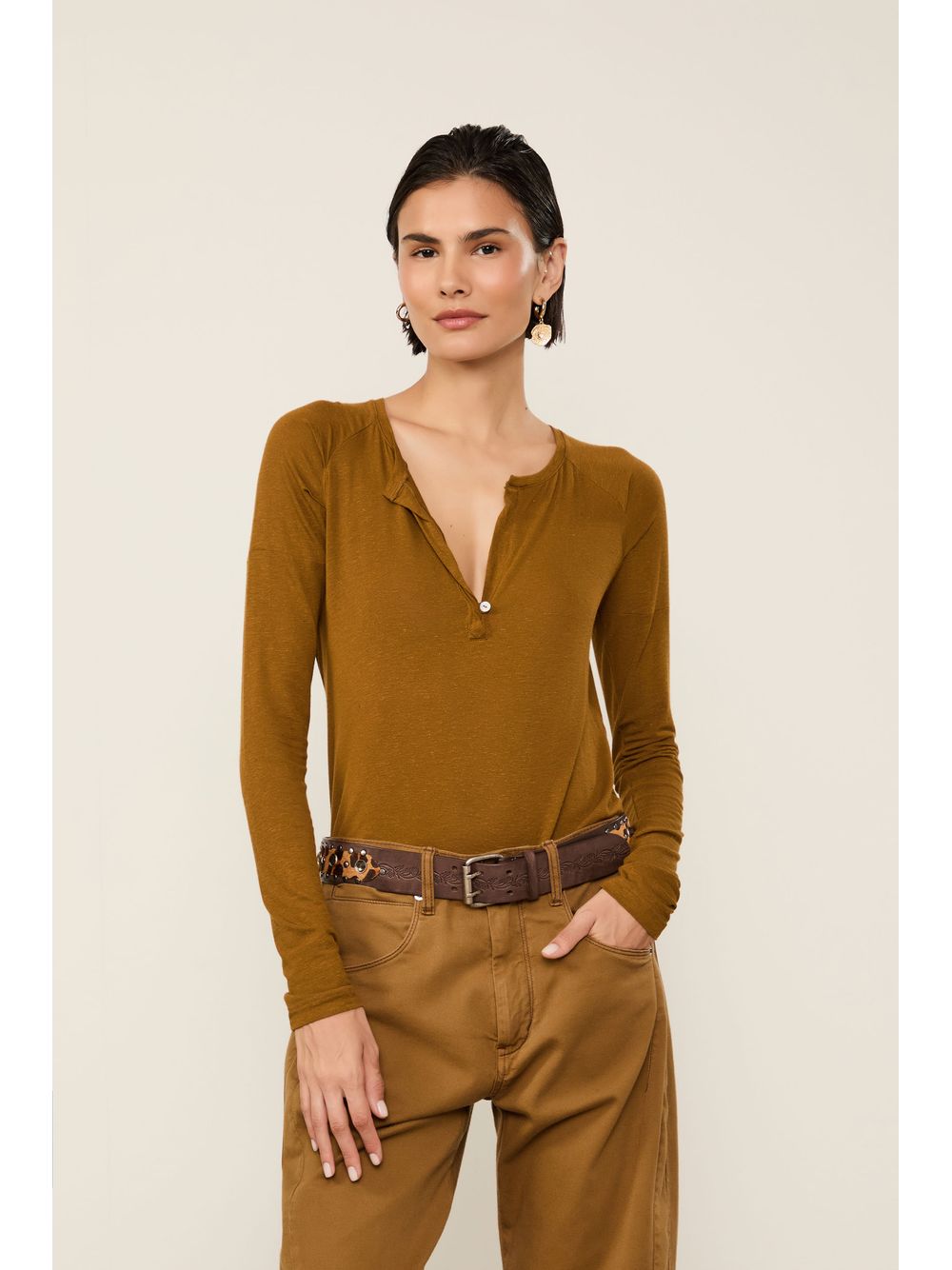 Animale — Blusa Manga Longa Raglan