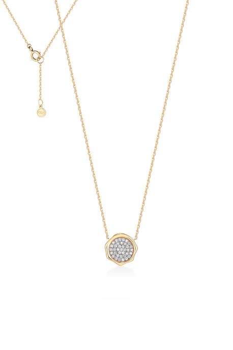 Colar Carimbo Shine Ouro Amarelo - U