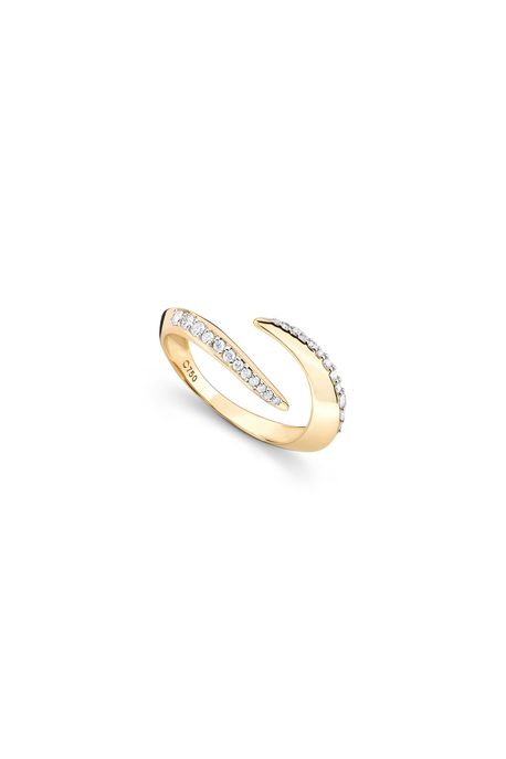 Anel Fine Duo Ouro Amarelo - 17