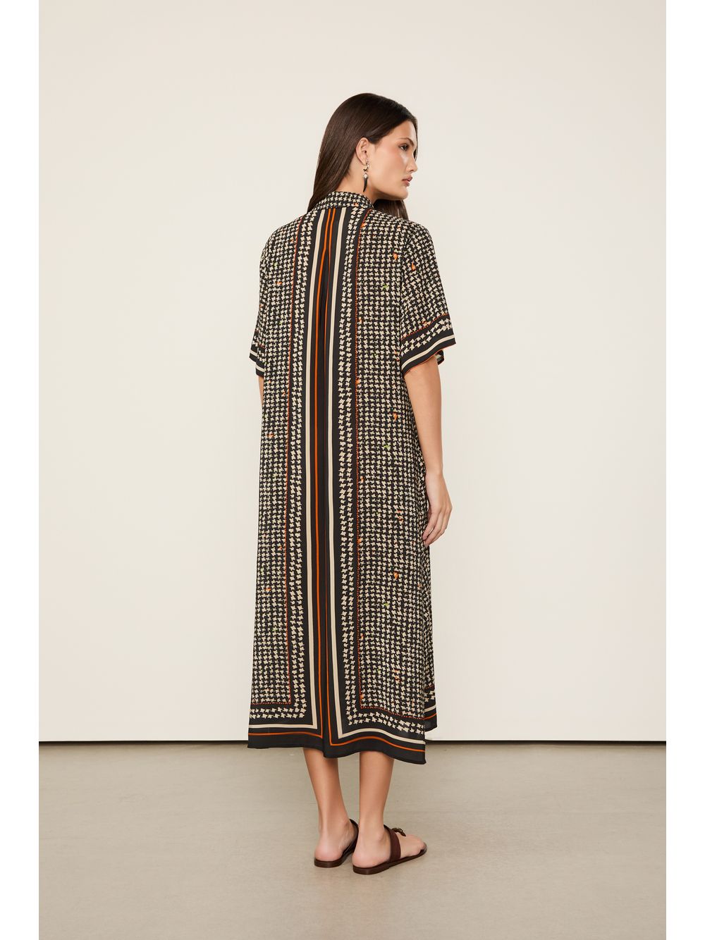Animale — Chemise Midi Estampada