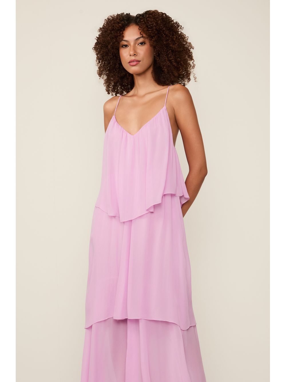Animale — Vestido Longo Fluido