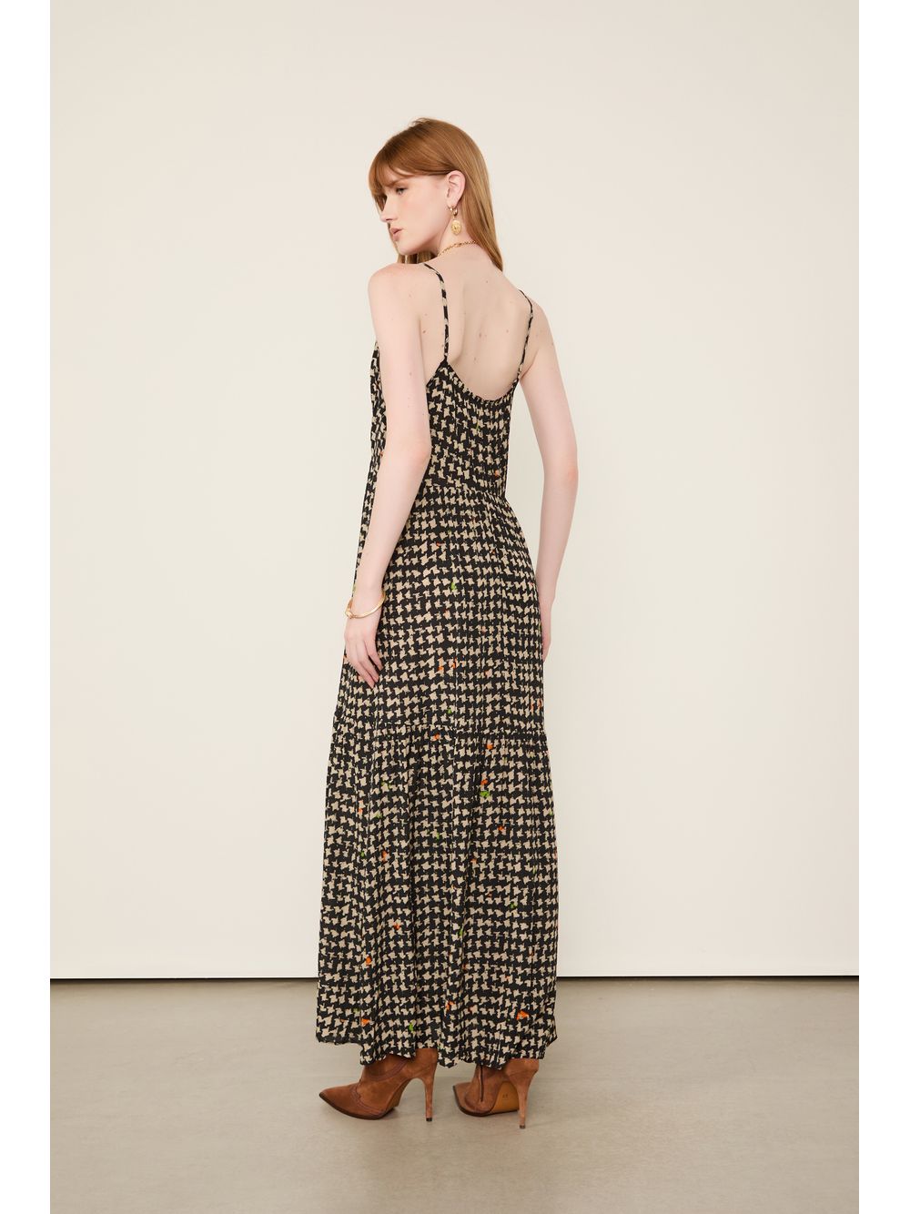 Animale — Vestido Midi Estampado