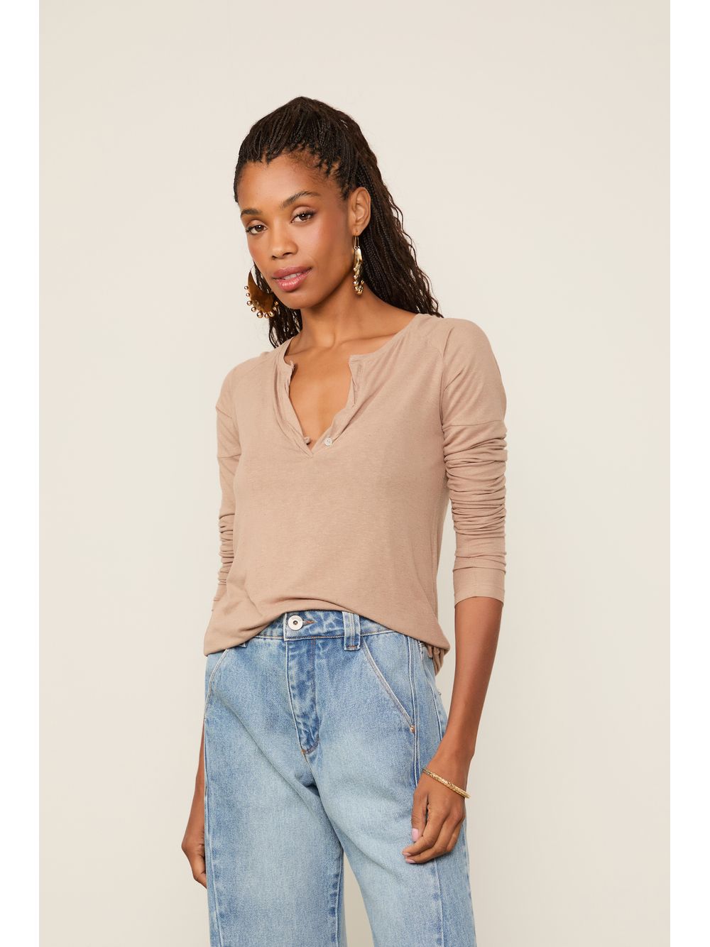 Animale — Blusa Manga Longa Raglan