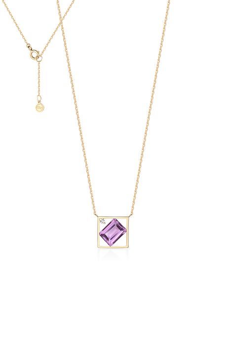 Colar Farol Ouro Amarelo - U