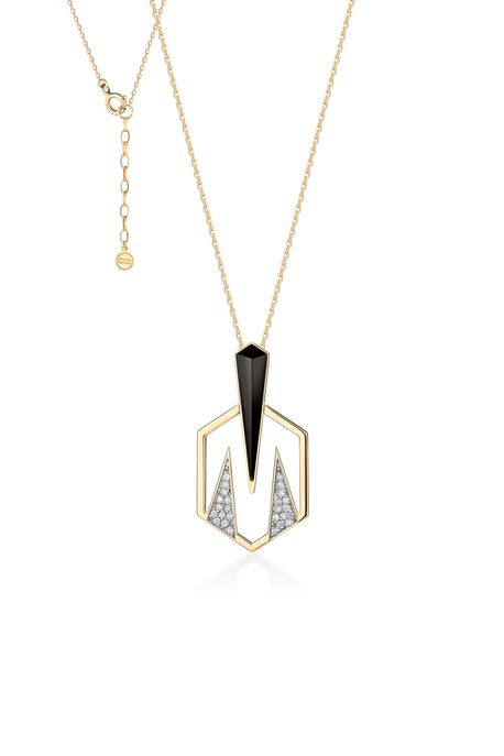 Colar Sharp Ouro Amarelo - U