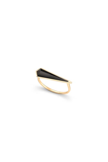 Anel Sharp Slim Ouro Amarelo - 17