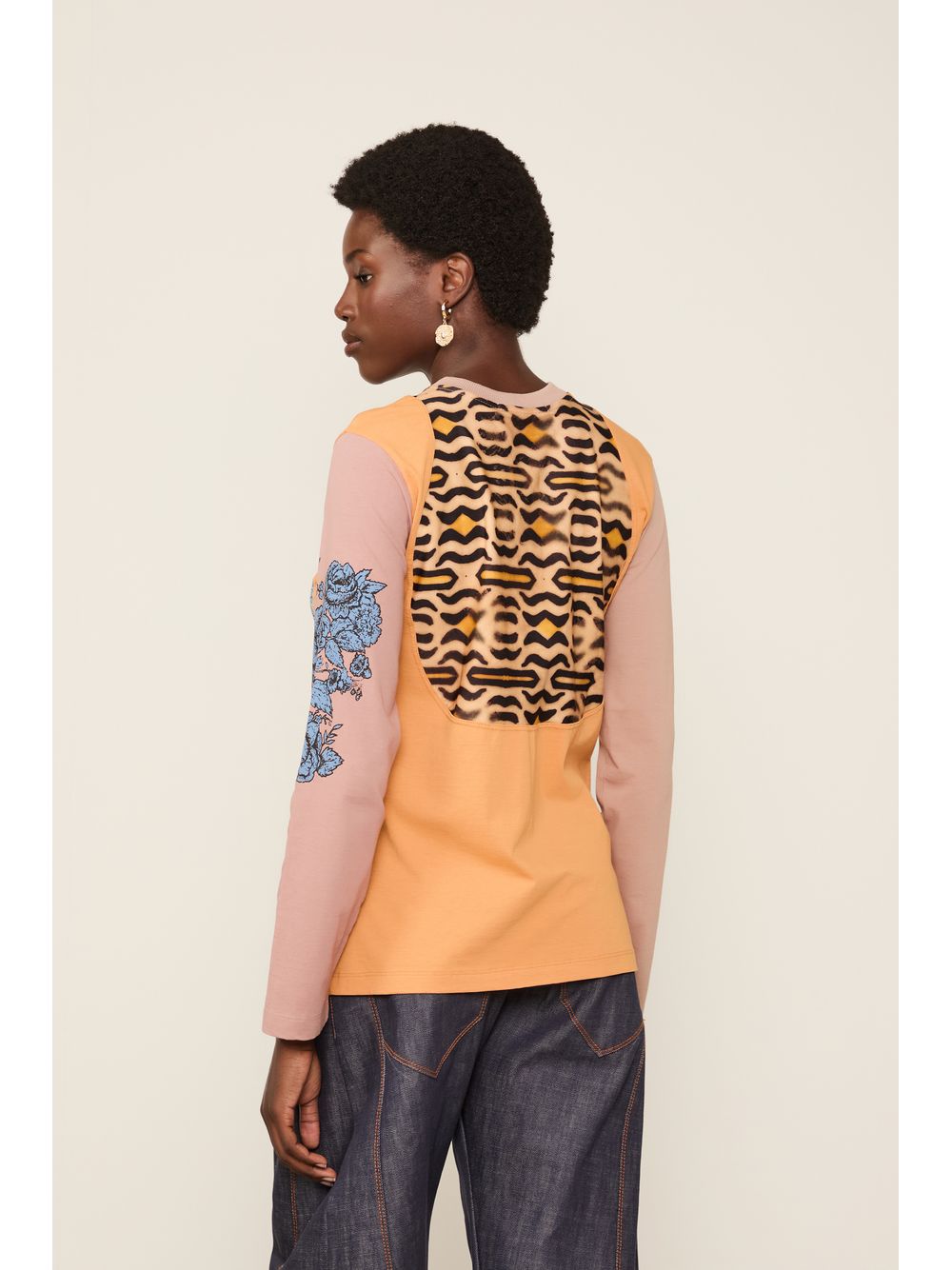 Animale — Blusa De Malha Com Recortes Fun Rock