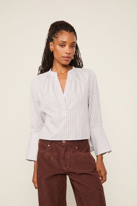 BATA TRICOLINE LISTRAS Marrom Dries - 36