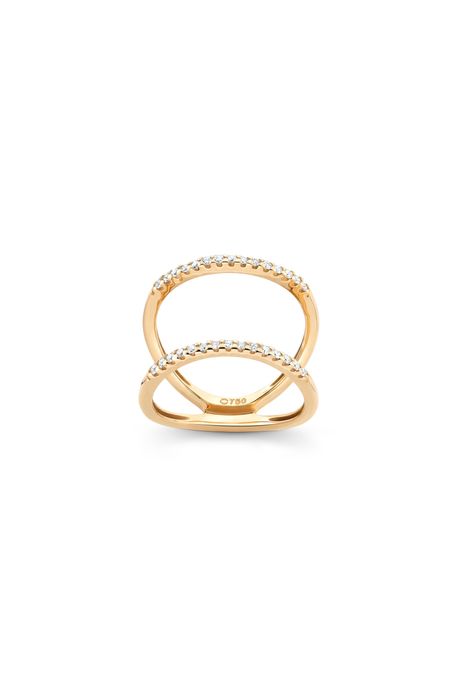 Anel Mystic Light Ouro Amarelo - 17