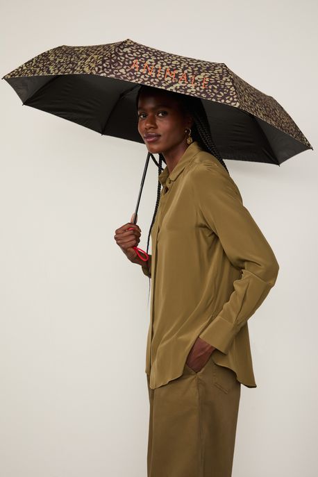 Guarda Chuva Onça Tina Est Onca Tina Color - U