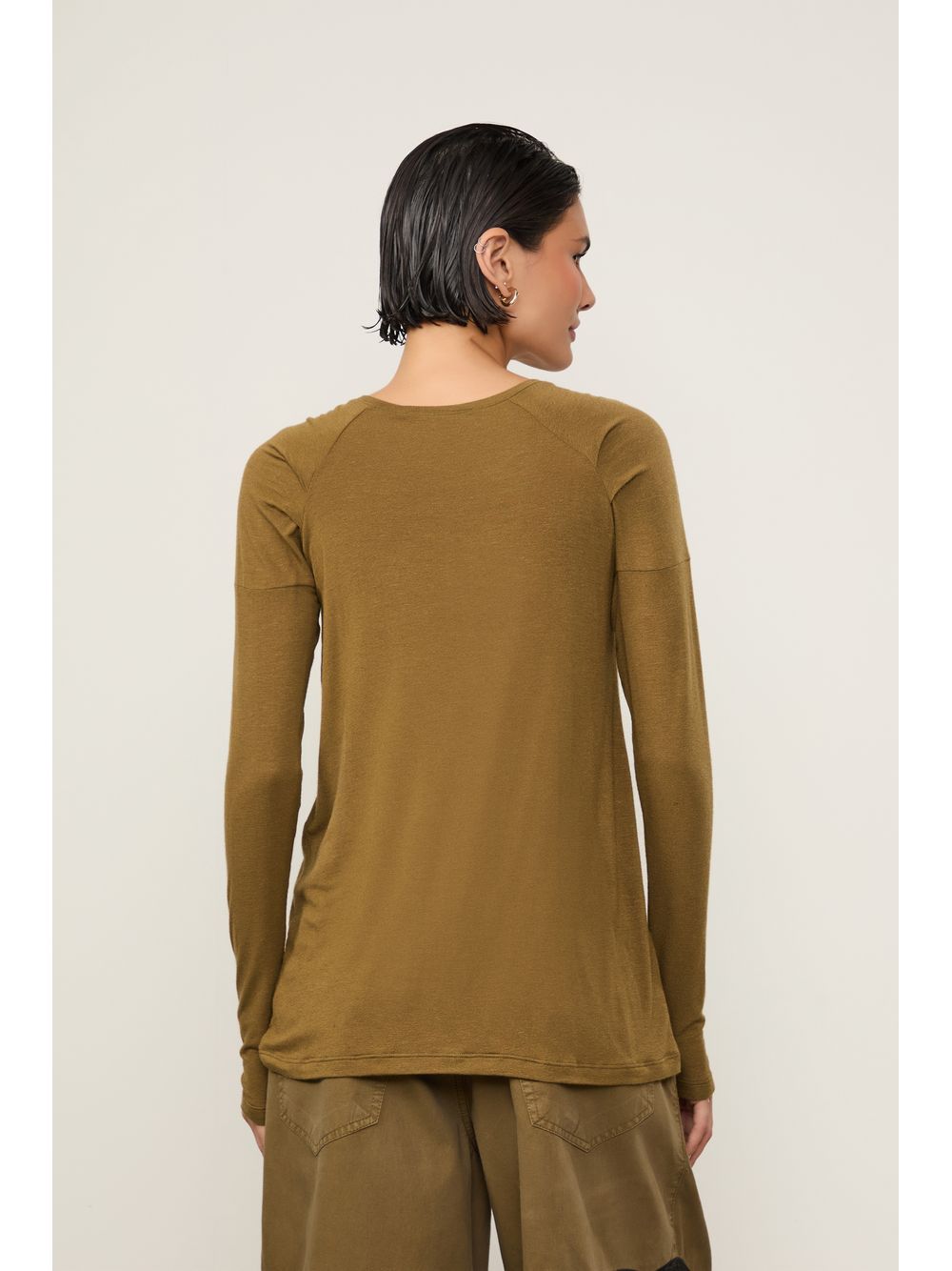 Animale — Blusa Manga Longa Raglan