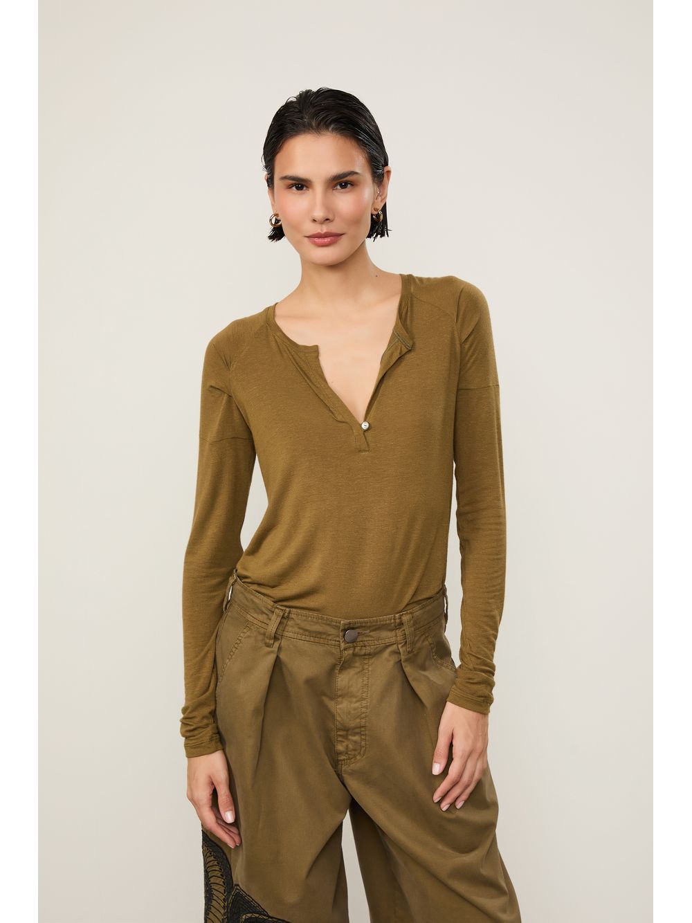 Animale — Blusa Manga Longa Raglan