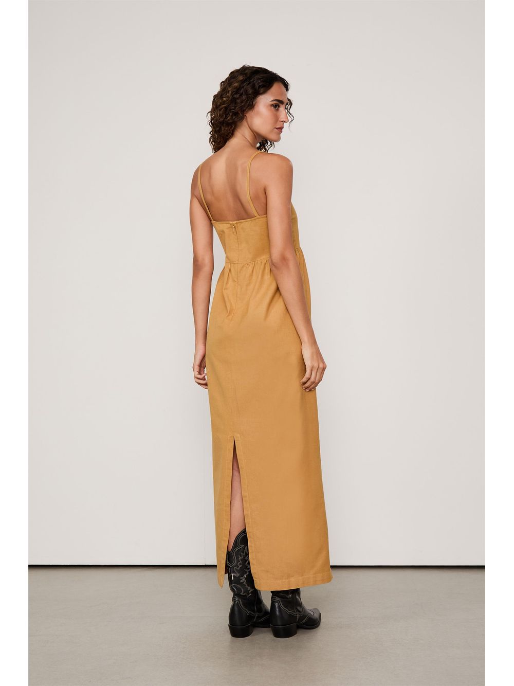 Animale — Vestido Like Linen Com Alcas