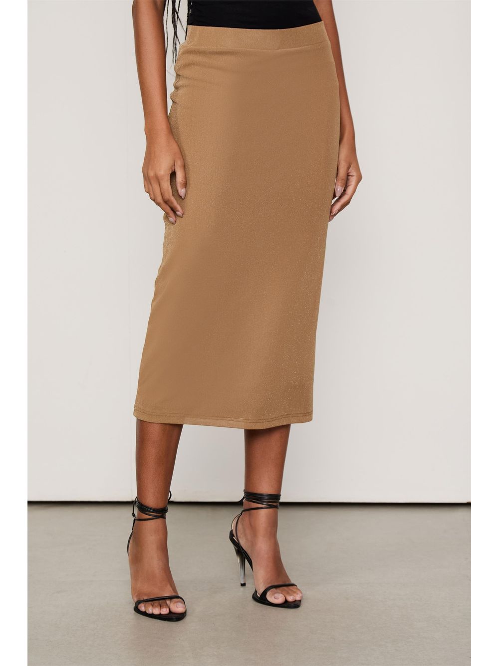 Animale — Saia De Tule Com Glitter Midi