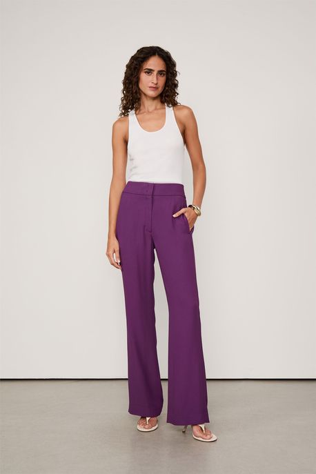 Calça Maria Roxo Plum - 42