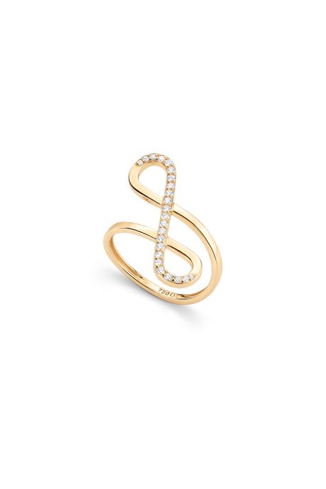 Anel Eternare White Ouro Amarelo - 17