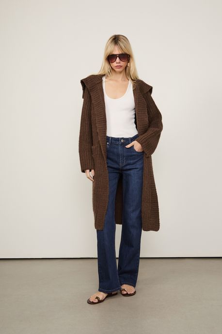 Calca Jeans Boot Vintage Escuro Jeans Escuro - 42