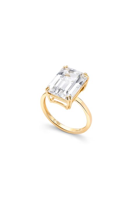 Anel Power Ouro Amarelo - 17