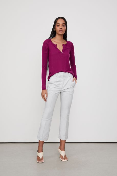Calça Cotton Cinza Claro - 44