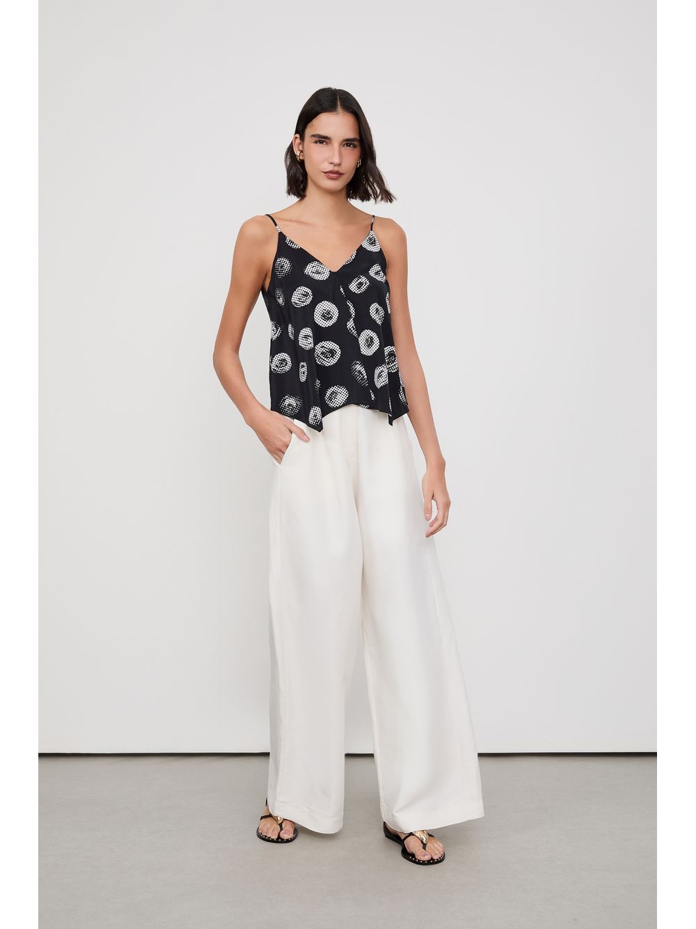 Animale — Top Parros Estampado