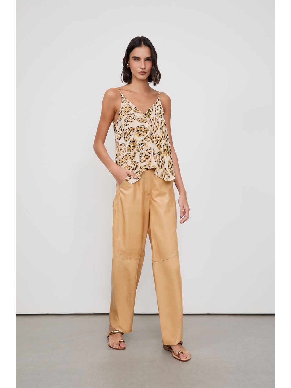 Animale — Top Parros Estampado