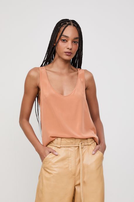 Regata De Seda Nude Bronze - 40