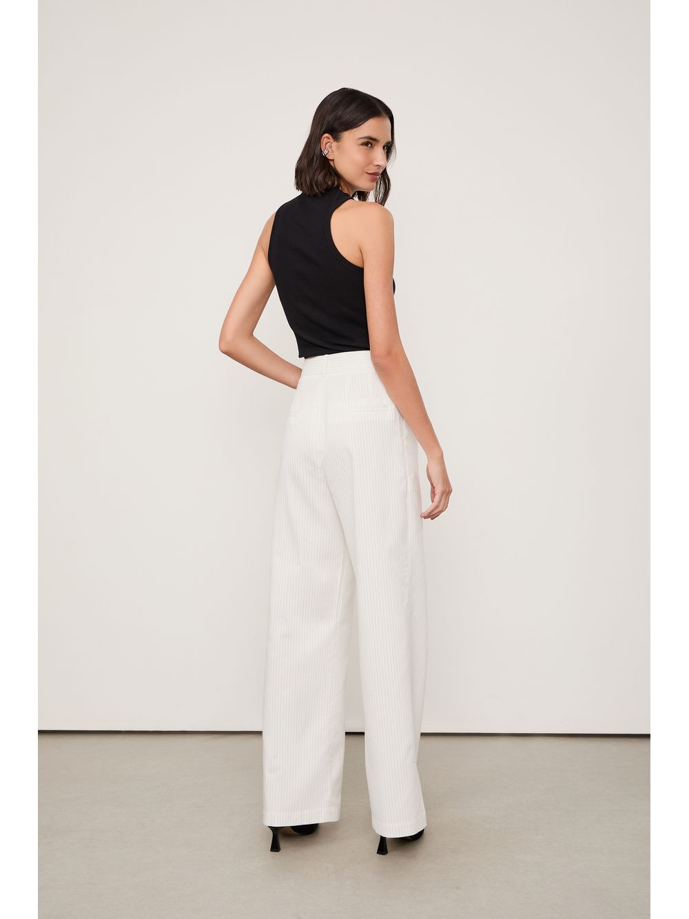 Animale — Calça Reta Stripes