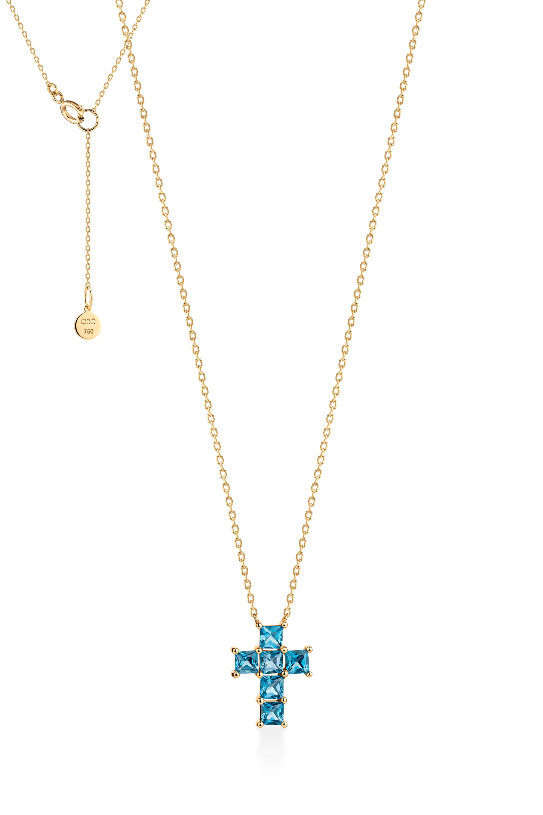 Colar Cross Gem