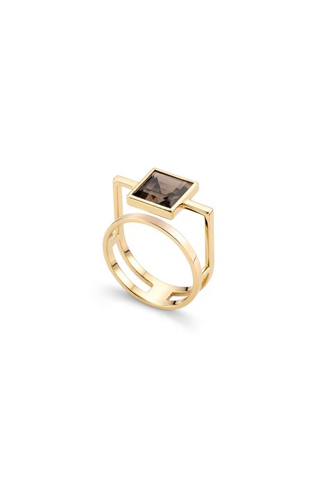 Anel Folk Midi Ouro Amarelo - 17