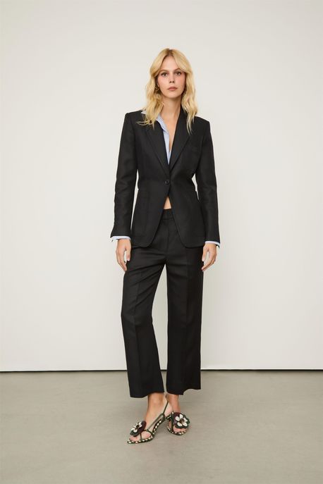 Calça De Alfaiataria Slim Preto - 44