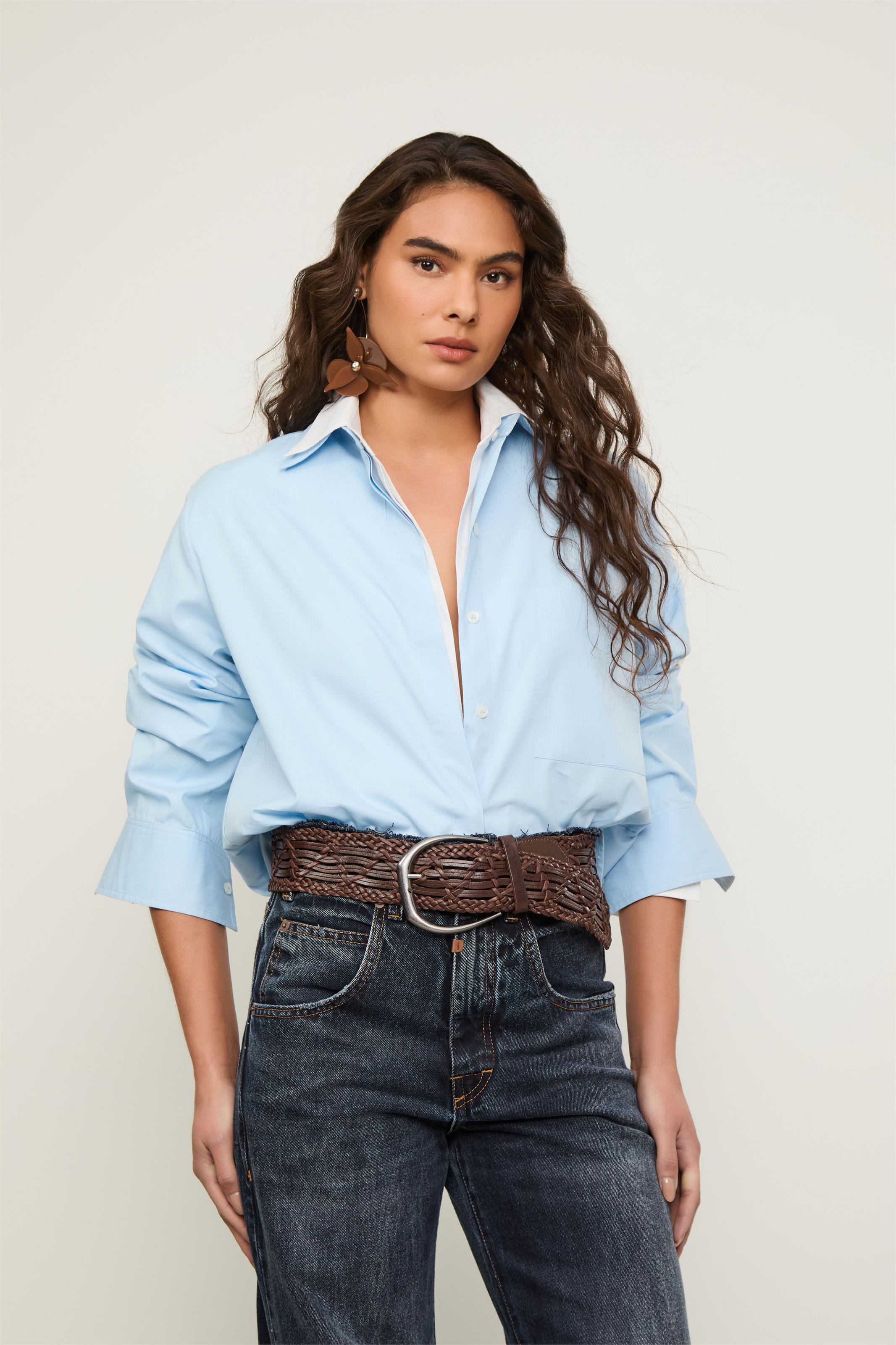 Camisa De Tricoline Essential Branca
