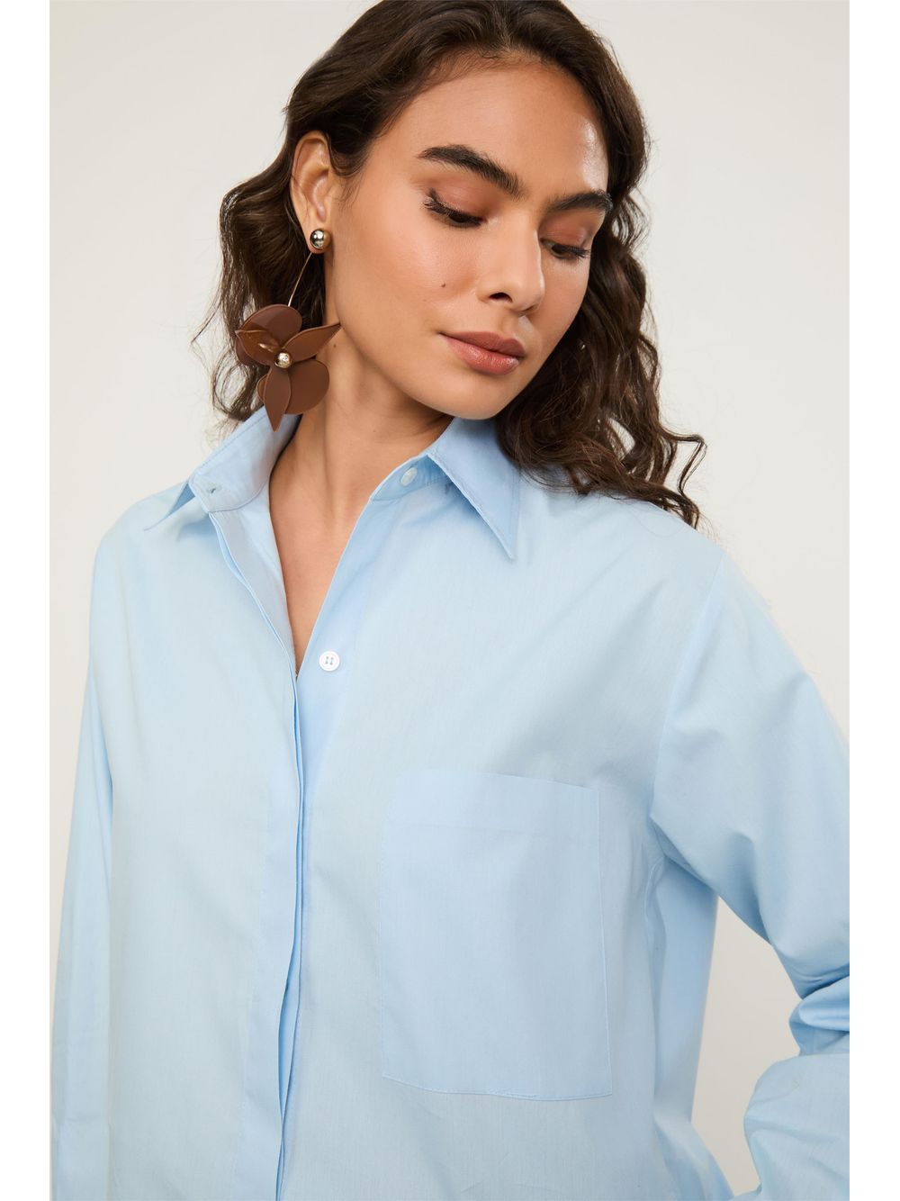 Animale — Camisa De Tricoline Essential Branca
