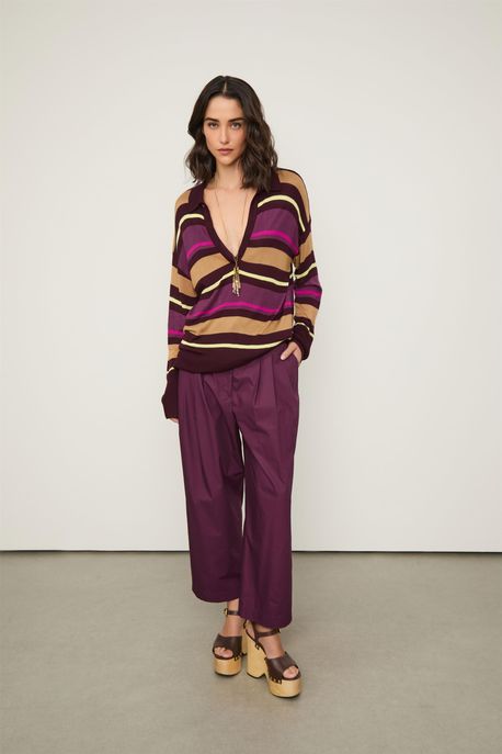 Calça Paper Roxo Açai Roxo Acai - 36
