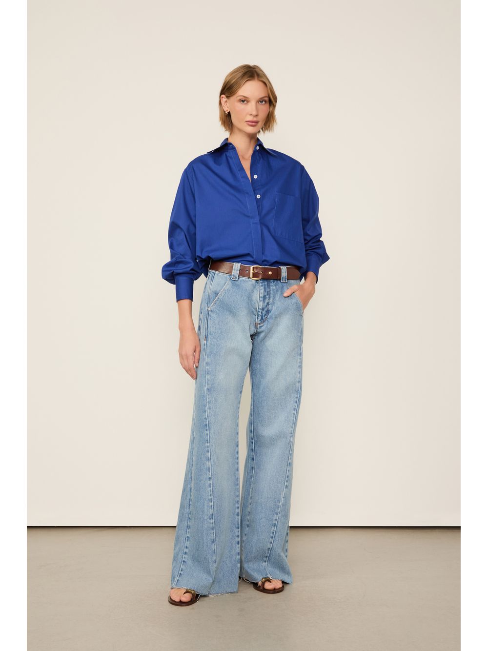 Animale — Camisa De Tricoline Essential Branca