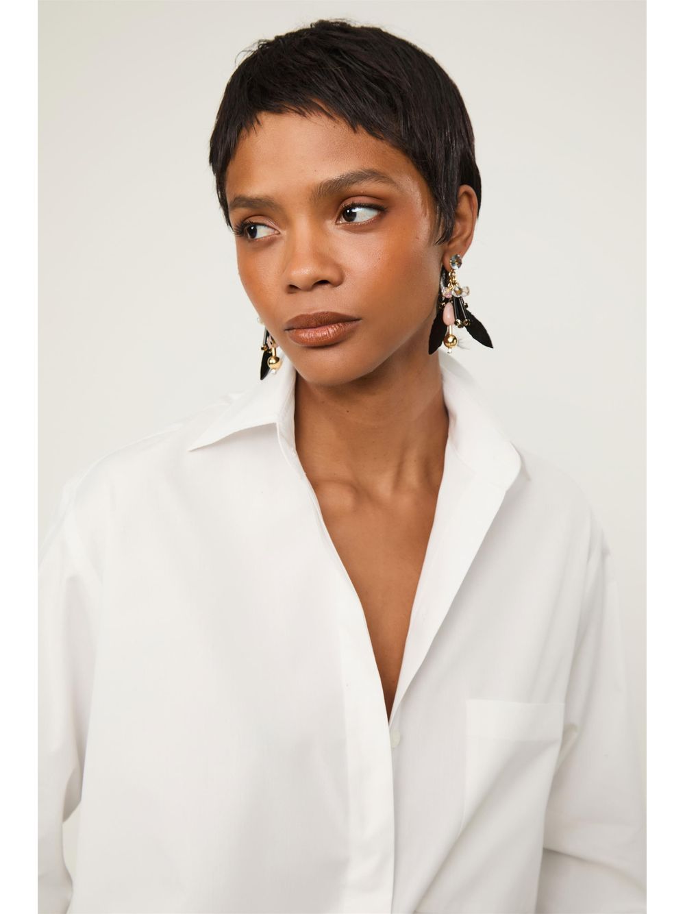 Animale — Camisa De Tricoline Essential Branca
