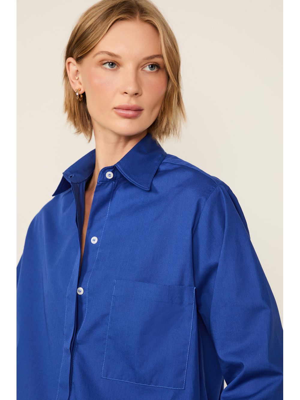Animale — Camisa De Tricoline Essential Branca