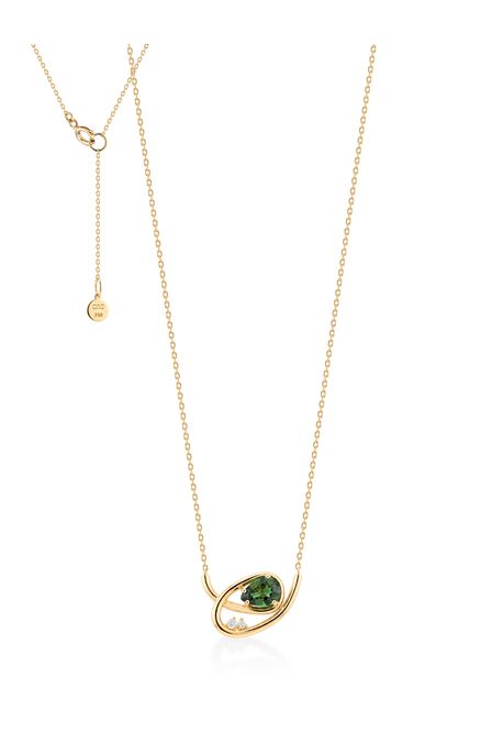 Colar Bosque Ouro Amarelo - U