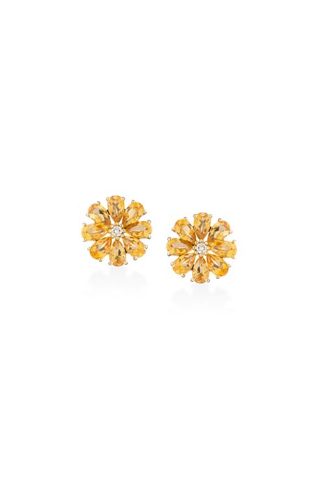 Brinco Margaret Ouro Amarelo - U