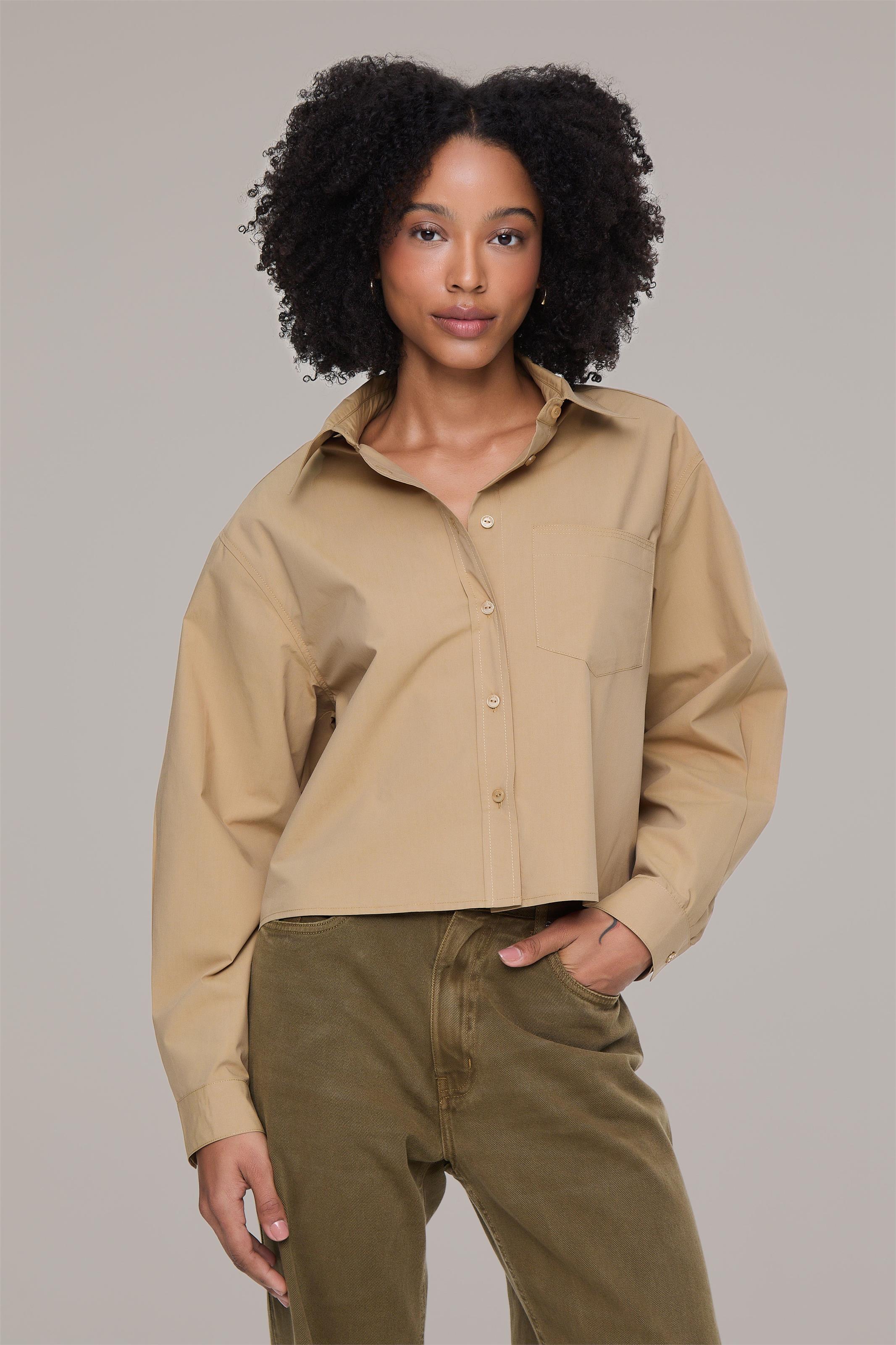 Camisa Branco Com Bolso