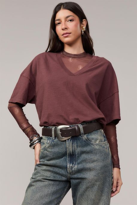 Cinto Mocha Marrom - G