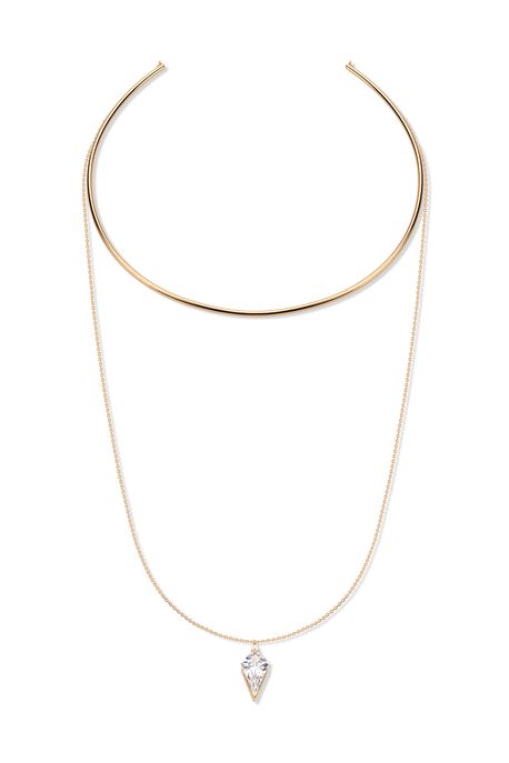 Colar Kite Ouro Amarelo - U