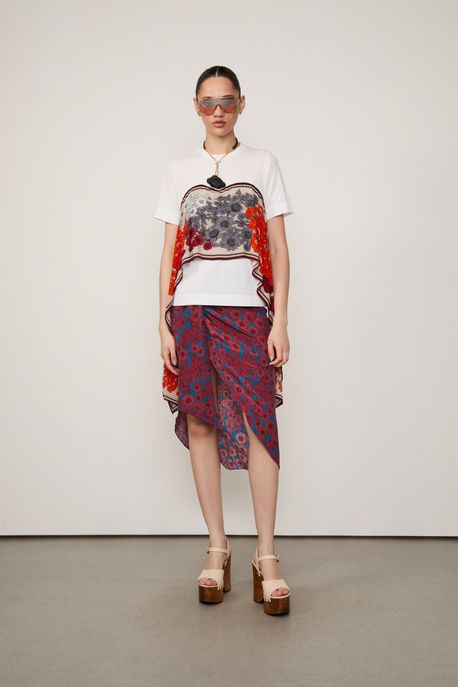 Saia Pareo Floral Universo Est Floral Universo Color - 38