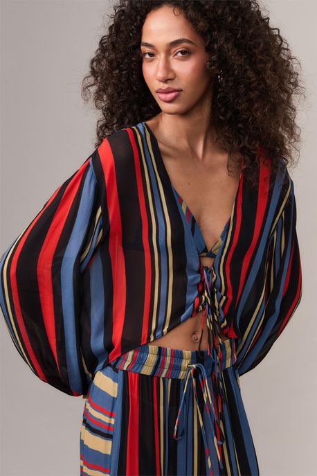 Blusa De Ggt Angel Estampa Speed Stripe Aj Est Speed Stripe Black Aj - 36
