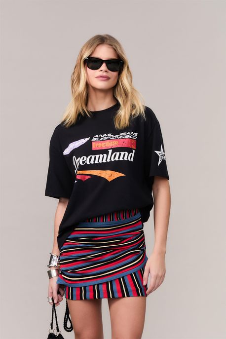 Camiseta Dreamland Preto - M