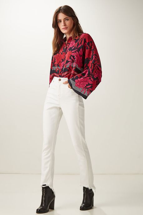 Calça Skinny Básica Branco - 40
