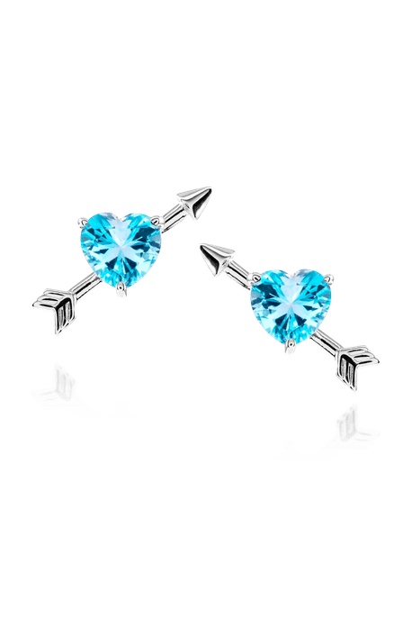 Brinco Cupid Ouro Branco - U