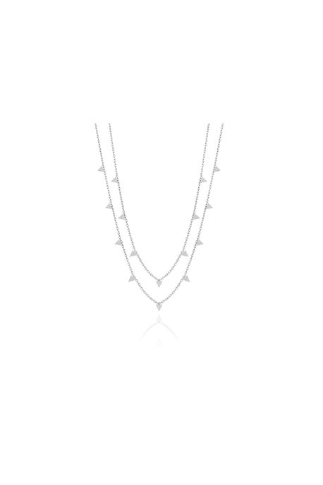 Colar Bandeirinhas Branco - U