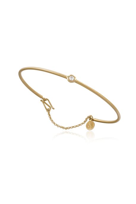 Pulseira Solitário Slim Ouro Amarelo - U
